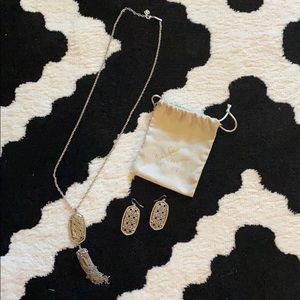 Kendra Scott earrings necklace set
